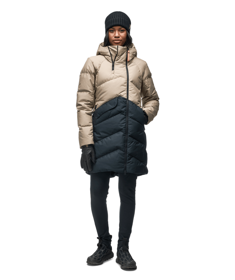 INDYEVA Ayaba IV Jacket - Silt / Black CB
