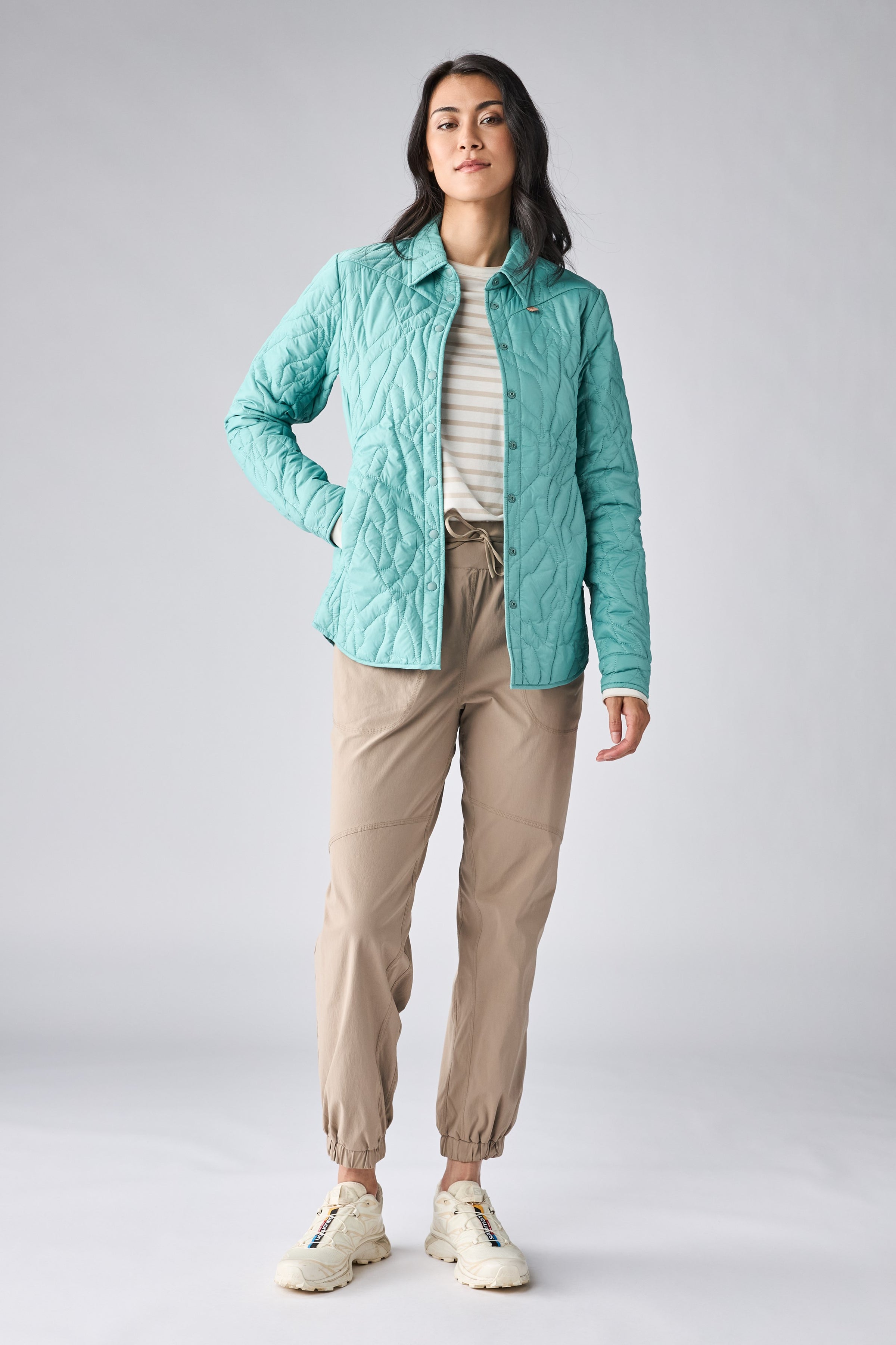 INDYEVA Sanaar Jacket - Aquafrost