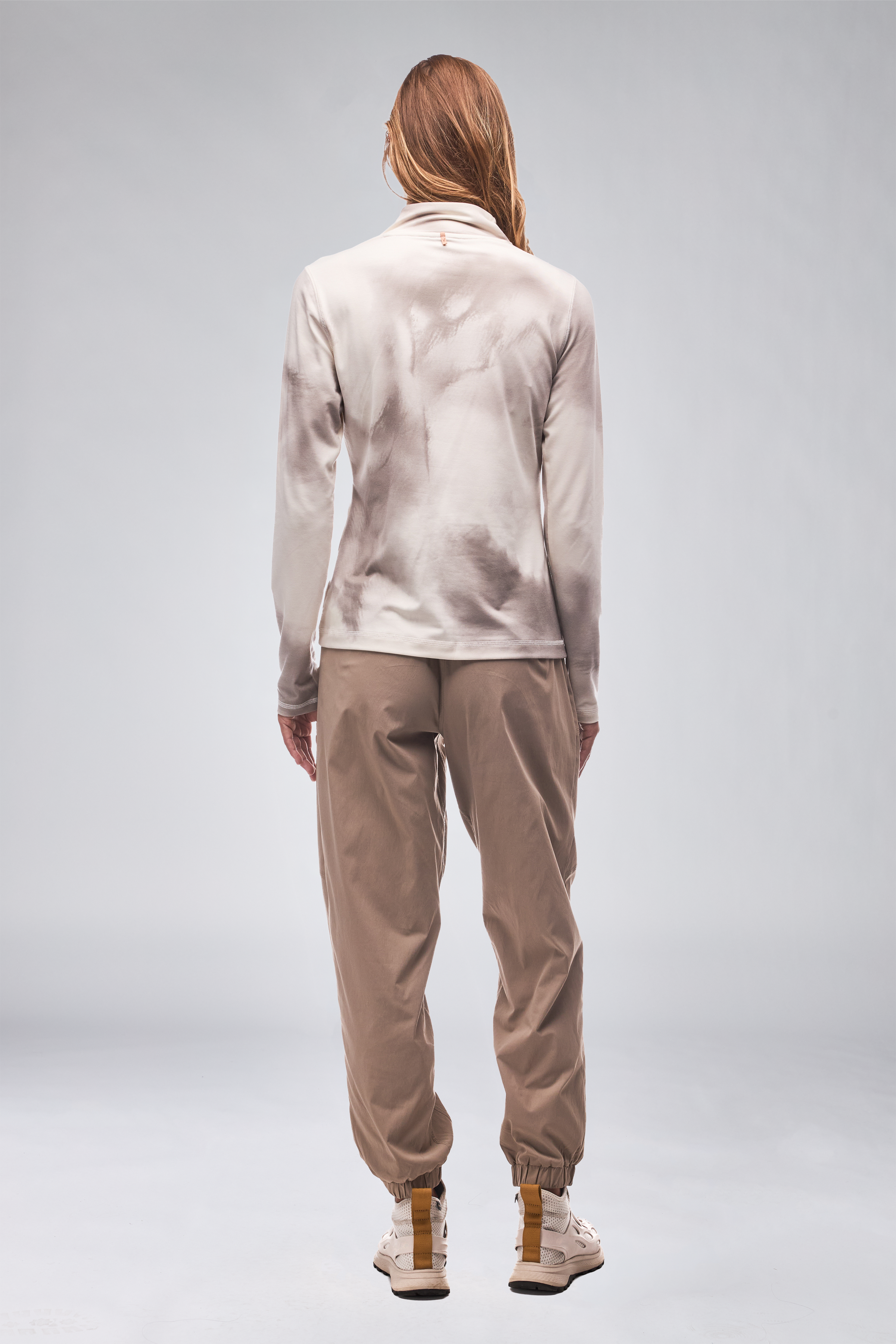 INDYEVA Strika IV Long Sleeve Top - Dusty Cloud Print