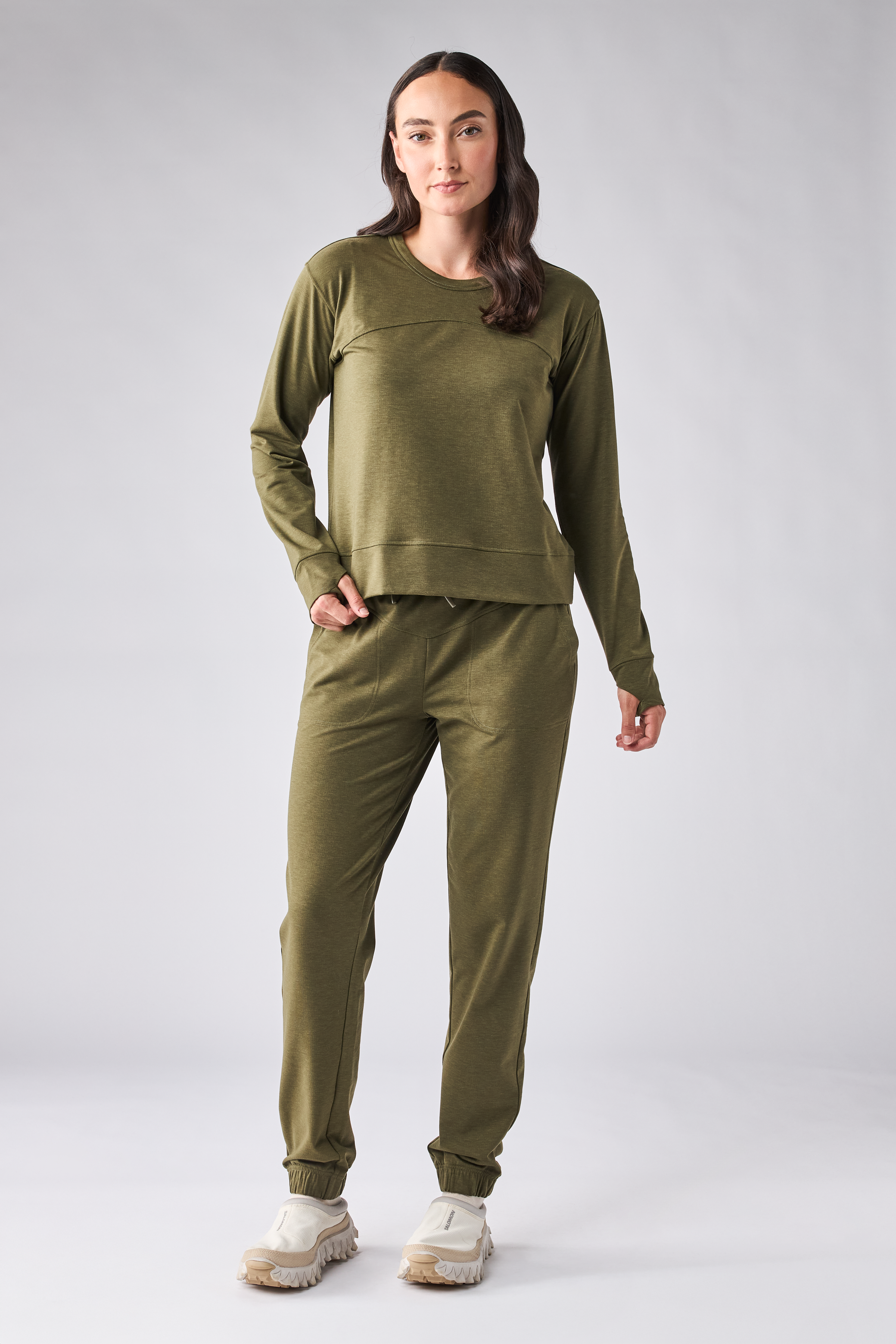 INDYEVA Wol Jogger Pants - Verdale
