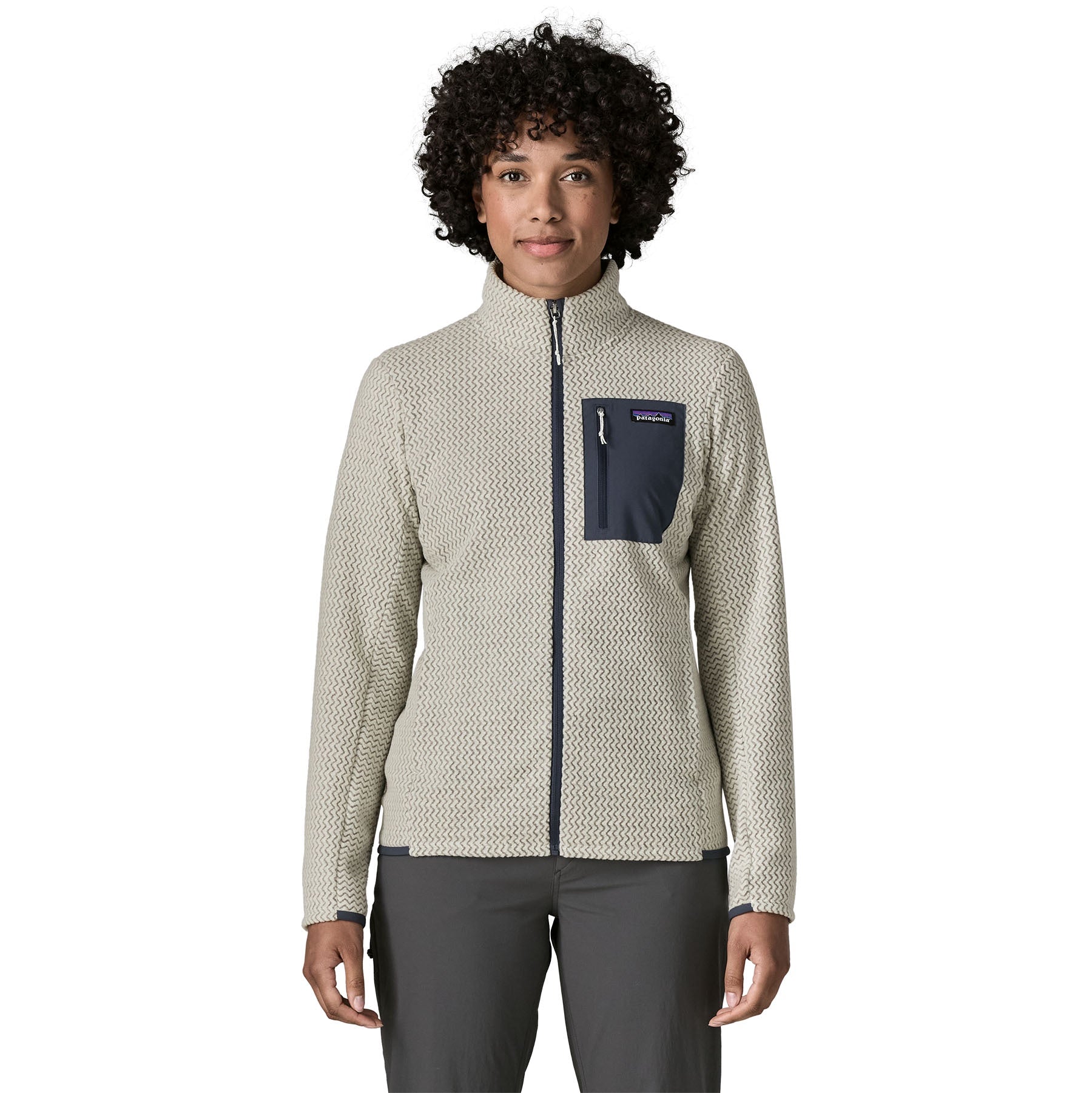 PATAGONIA Women's R1 Air Jacket - Birch White