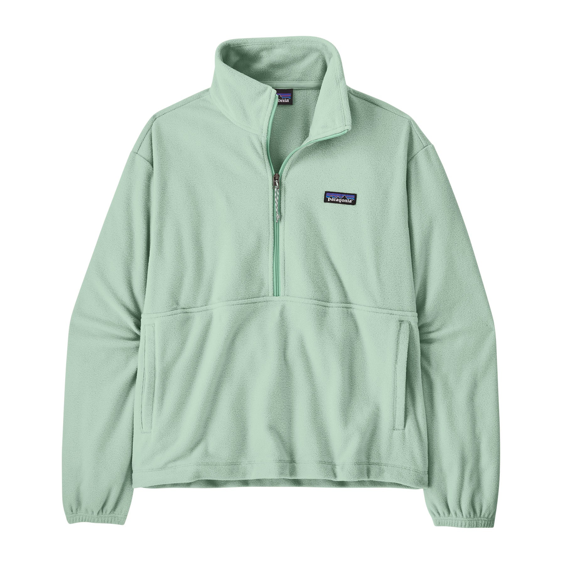 PATAGONIA Women's Micro D 1/2 Zip Fleece Pullover - Thin Ice