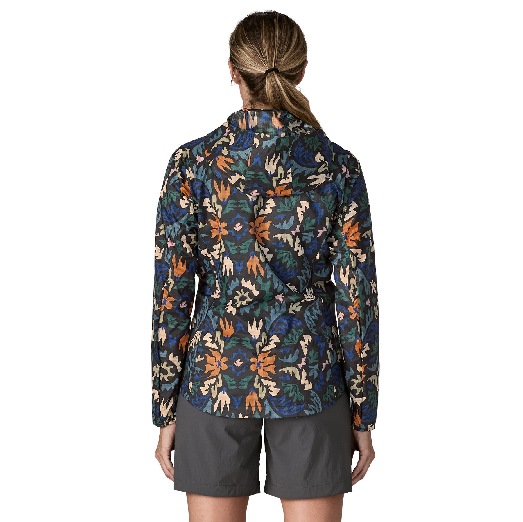PATAGONIA Women's Houdini Jacket - Kaleido: Black