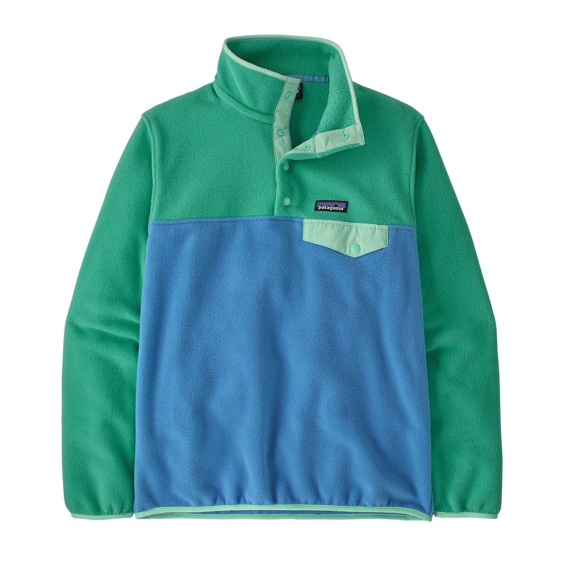 PATAGONIA Women's Lightweight Synchilla Snap-T Pullover - Shore Blue