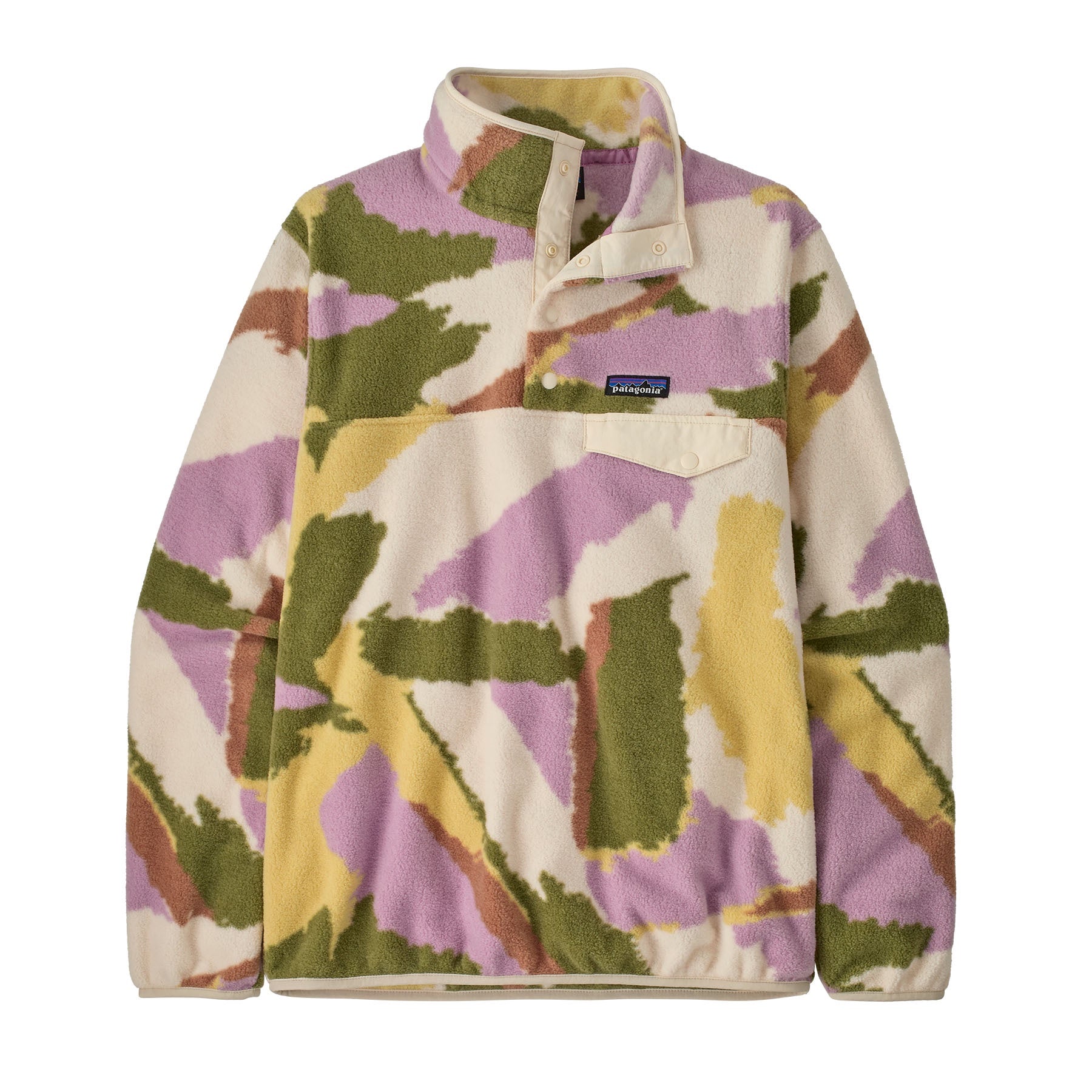 PATAGONIA Women's Lightweight Synchilla Snap-T Pullover - Sunshine: Natural