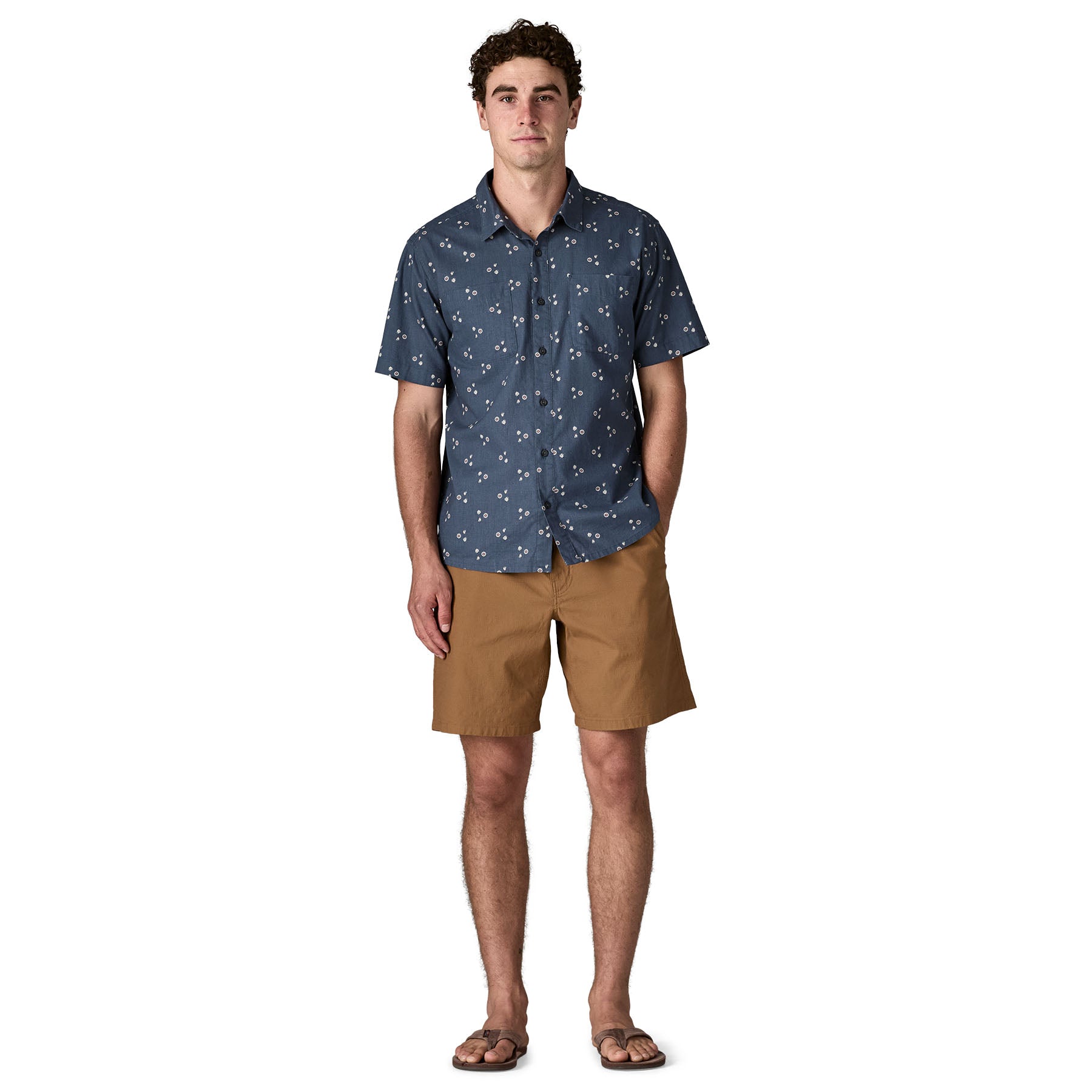 PATAGONIA Men's Back Step Shirt - Bouquet: Dolomite Blue