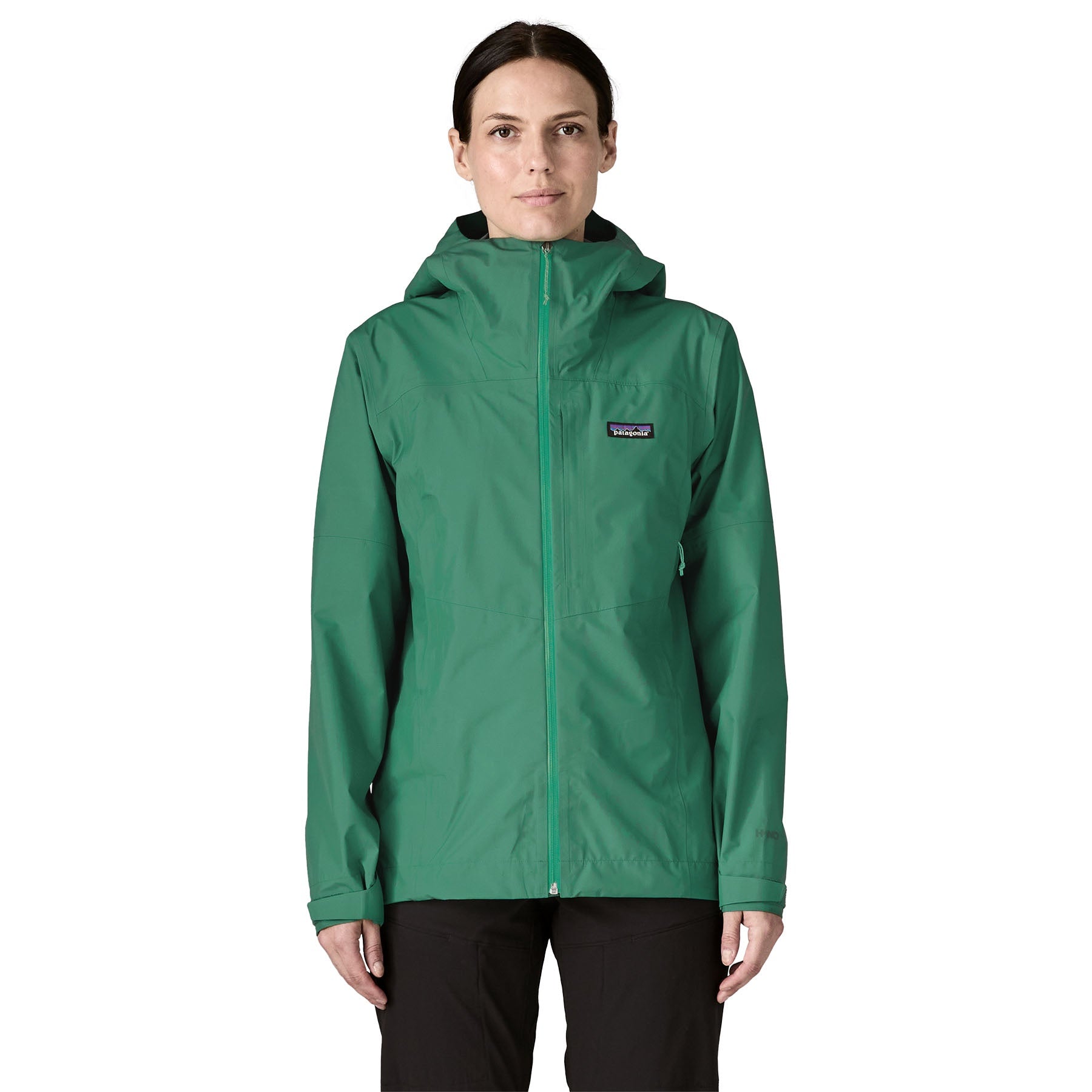 PATAGONIA Women's Boulder Fork Rain Jacket - Gem Green