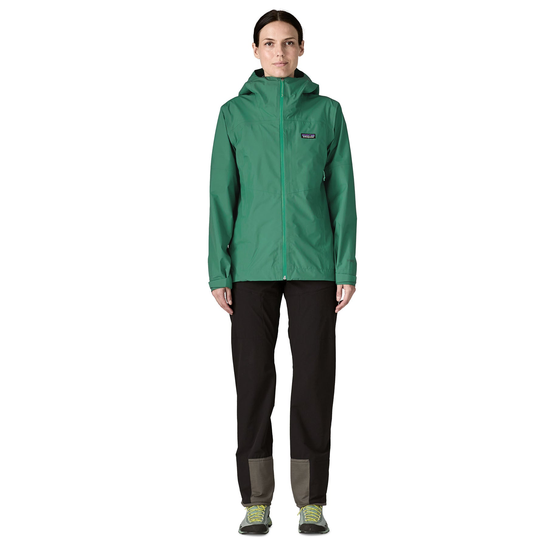 PATAGONIA Women's Boulder Fork Rain Jacket - Gem Green