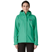 PATAGONIA Women's Torrentshell 3L Rain Jacket - Aqua Stone