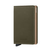 SECRID Slimwallet - Saffiano Olive