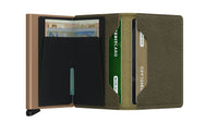 SECRID Slimwallet - Saffiano Olive