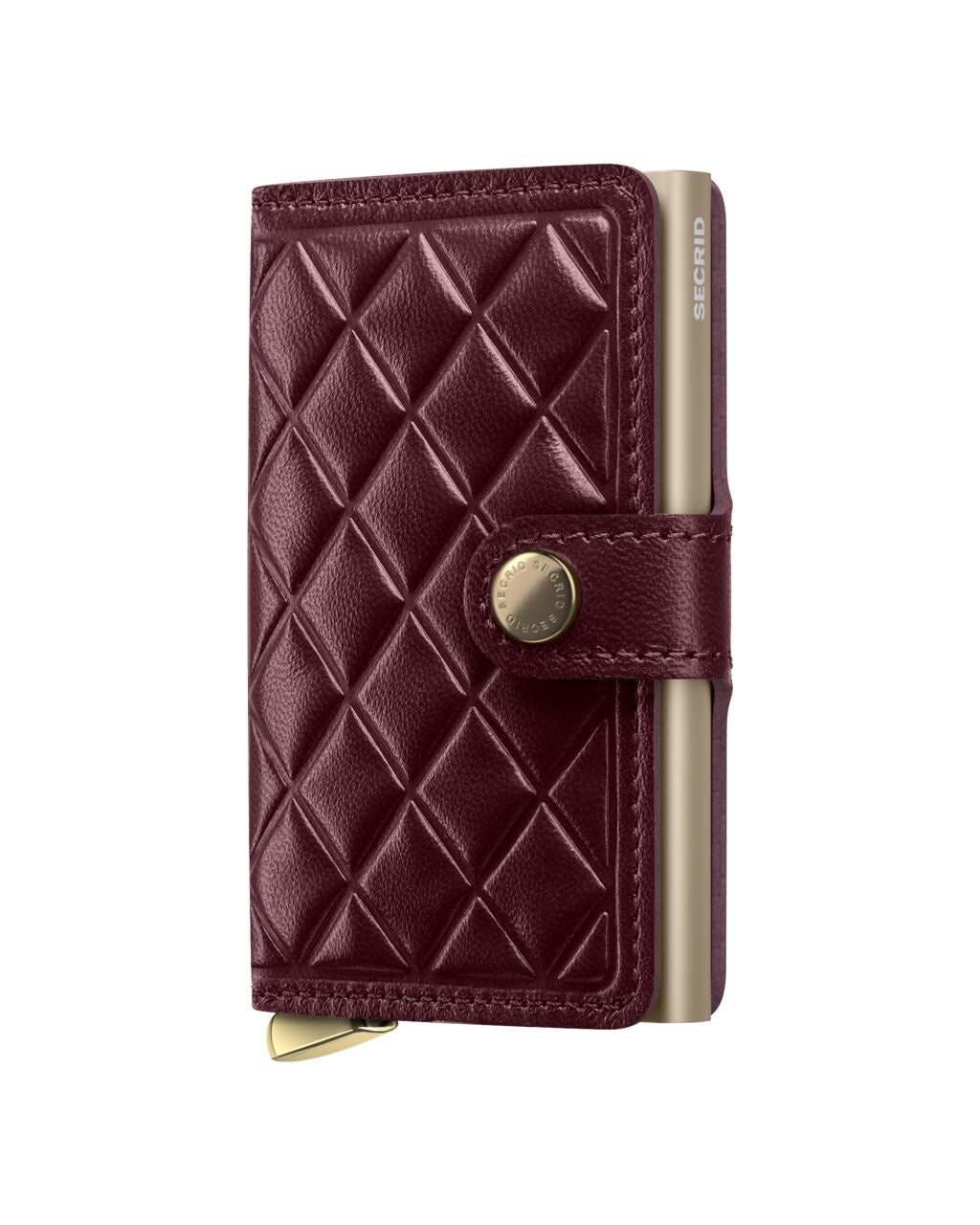 SECRID PREMIUM Miniwallet Emboss Diamond - Bordeaux
