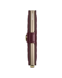 SECRID PREMIUM Miniwallet Emboss Diamond - Bordeaux