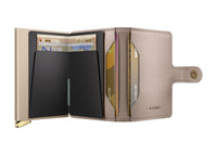 SECRID PREMIUM Miniwallet Emboss Diamond - Chalk