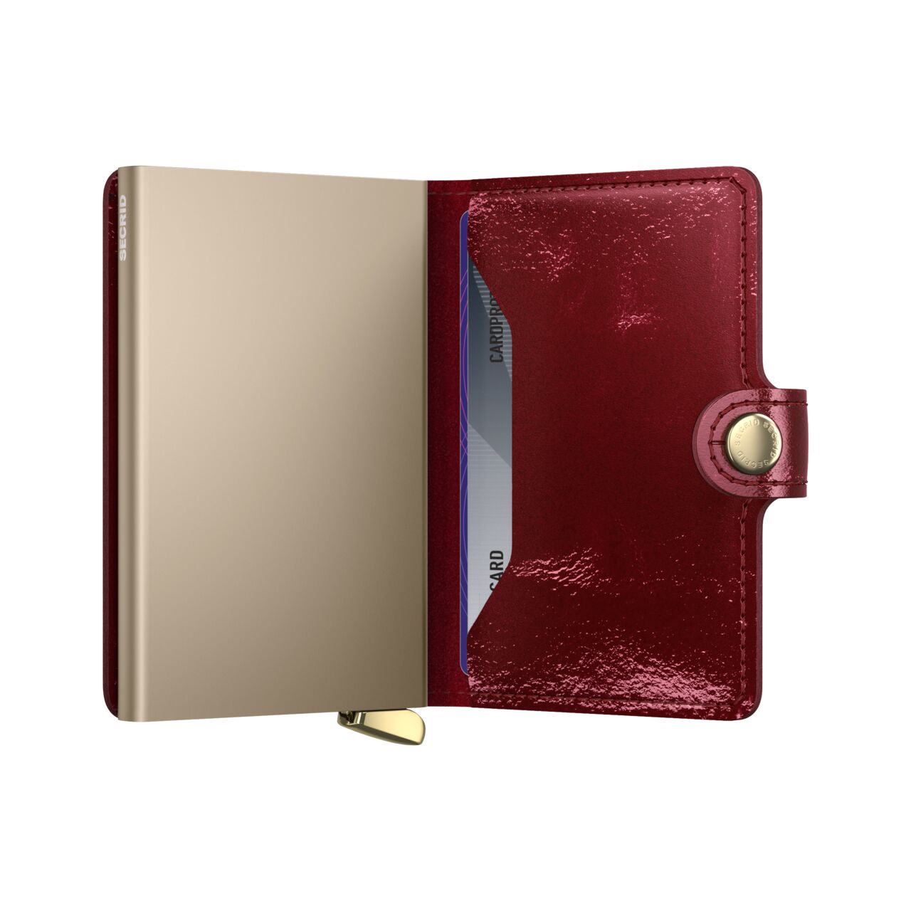 SECRID PREMIUM - Miniwallet Naplak - Red