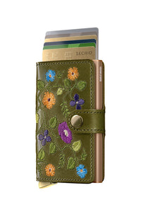SECRID PREMIUM Miniwallet - Stitch Floral