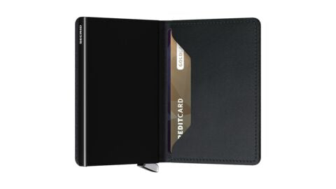 SECRID Slimwallet - Emboss Lines Black