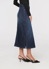 DU/ER Women's Performance Denim Slit Skirt