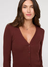 DU/ER Women's Ribbed Pima Fitted Button Down