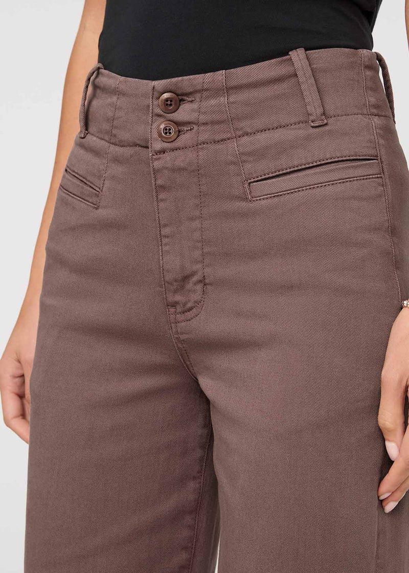 DU/ER Women's LuxTwill High Rise Trouser
