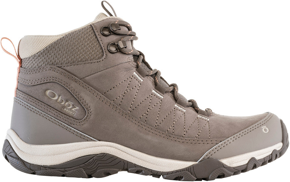 OBOZ Women Ousel Mid B-dry- Cinder Stone