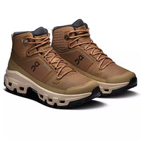 ON RUNNING Women's Cloudrock Mid Waterproof - Sphinx|Sand