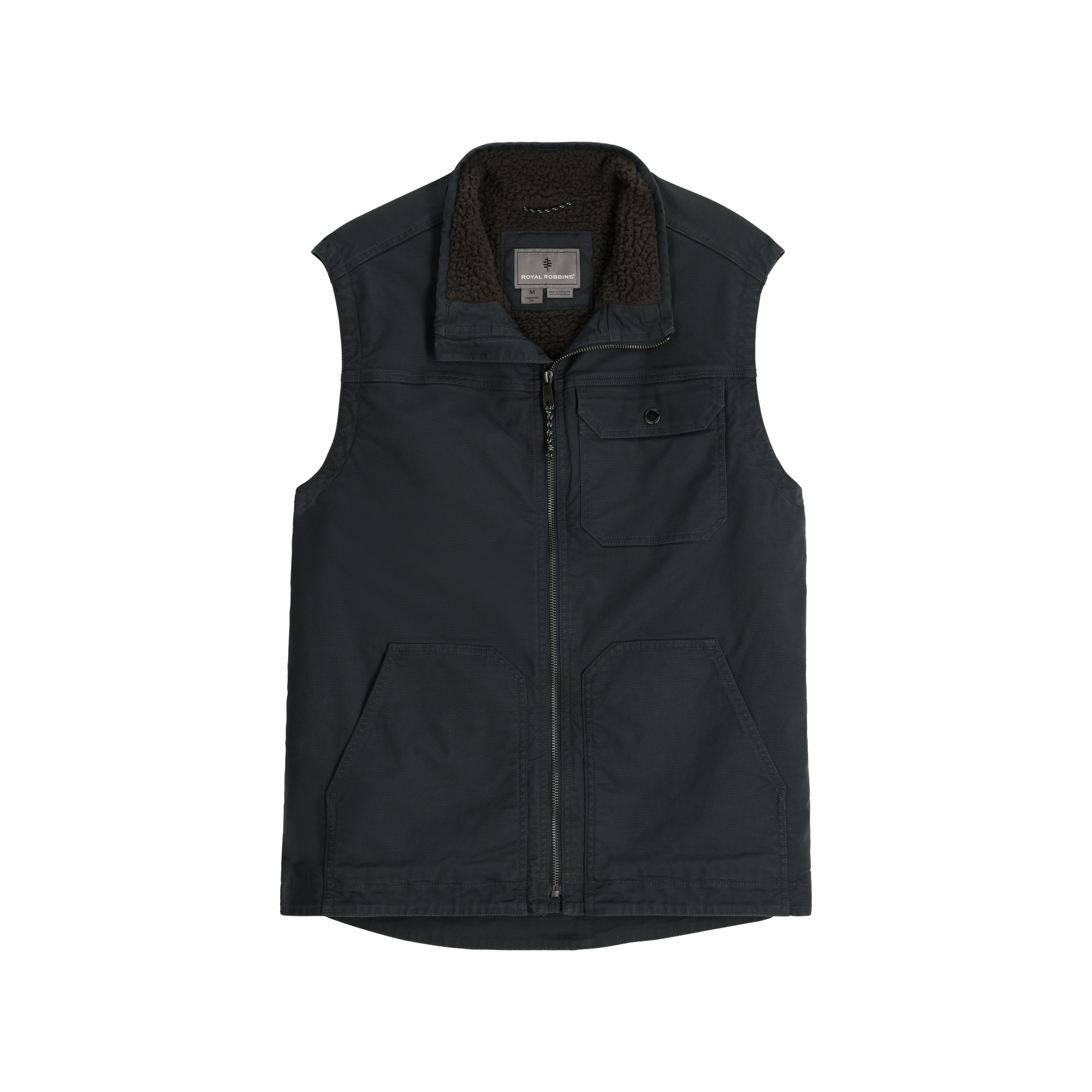 ROYAL ROBBINS Men's El Cap Canvas Vest - Granite