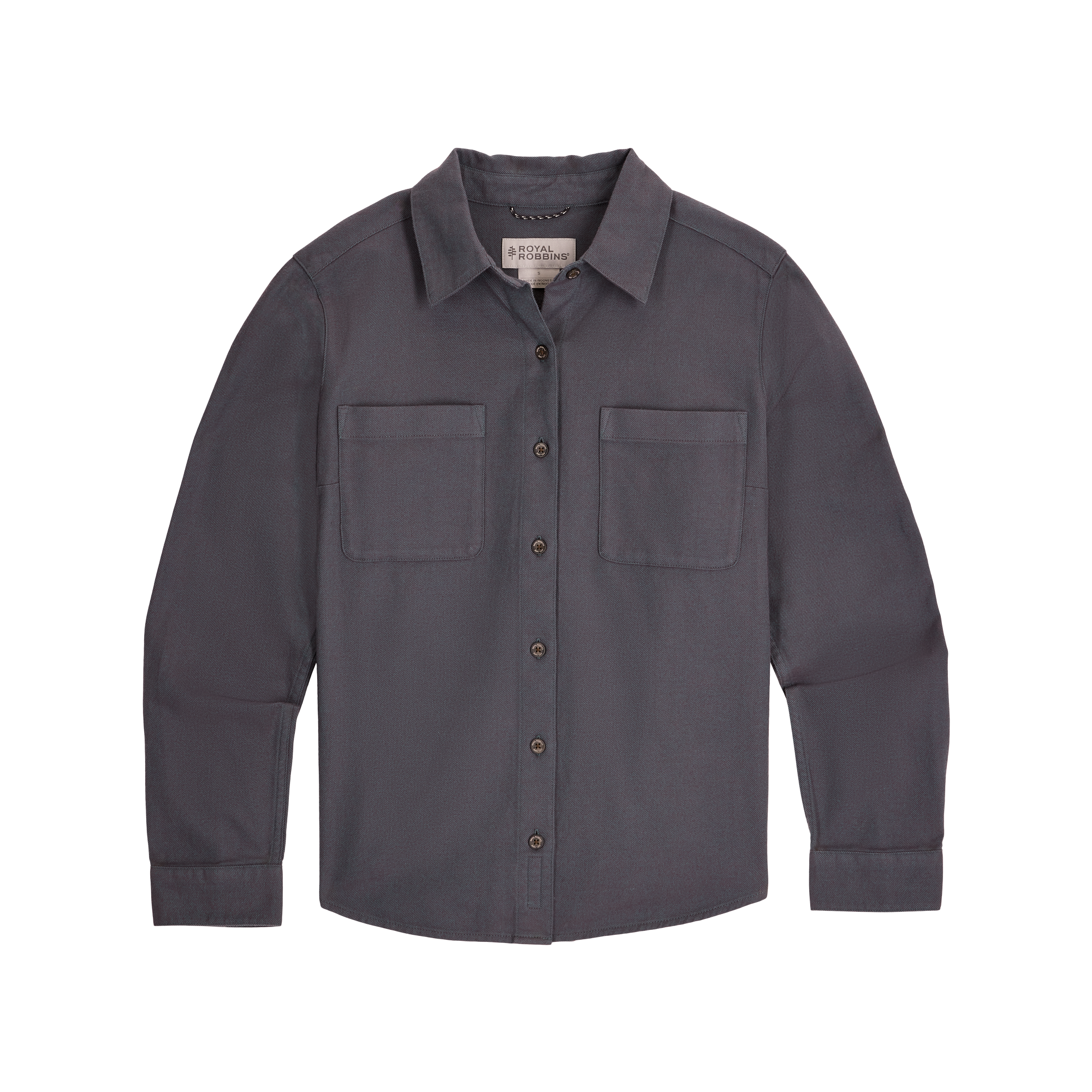 ROYAL ROBBINS Women's Lieback Button-up Long Sleeve - Balsam Heather