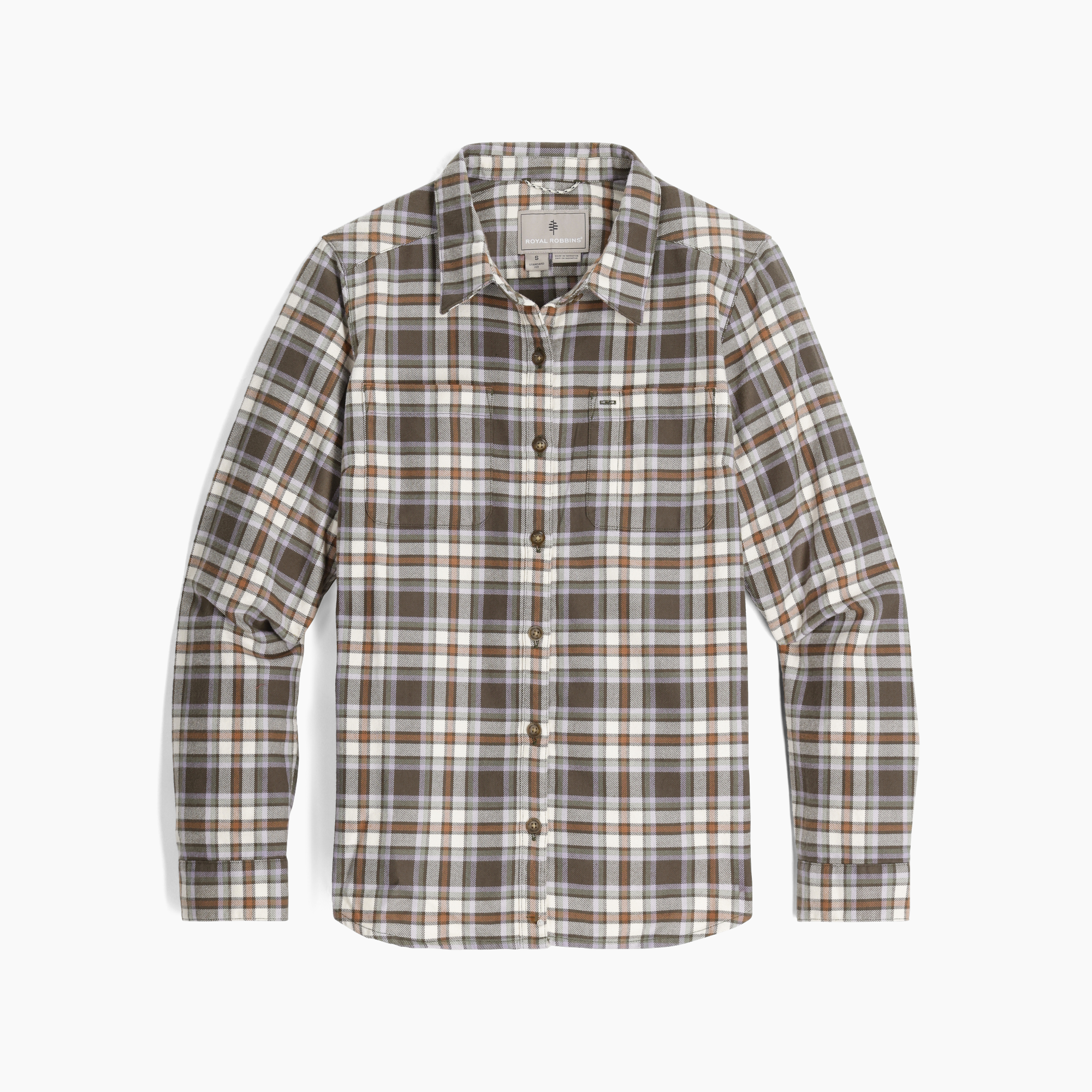 Royal Robbins W Lieback Organic Cotton Flannel LS
