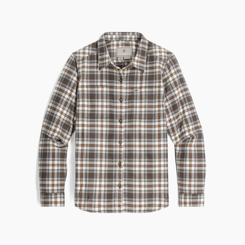 Royal Robbins W Lieback Organic Cotton Flannel LS