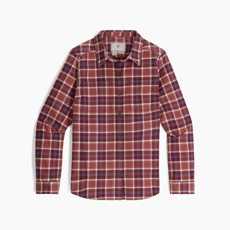 Royal Robbins W Lieback Organic Cotton Flannel LS