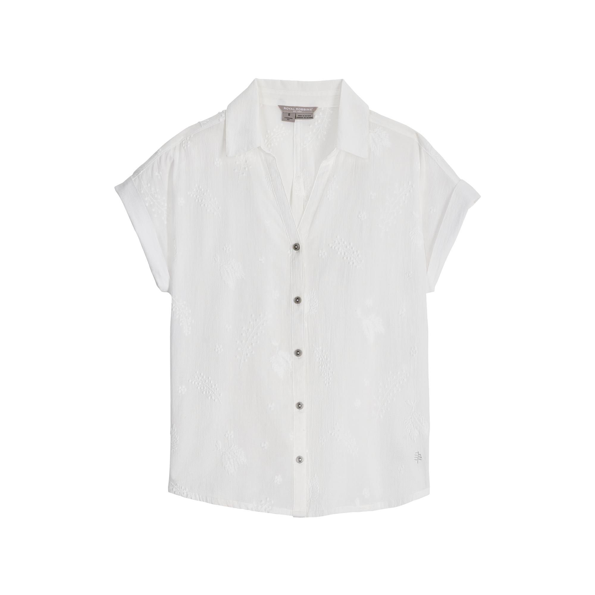 ROYAL ROBBINS Women's Oasis S/S - White