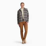 W's Snowcap Lined Flannel - Charcoal Pine Crest