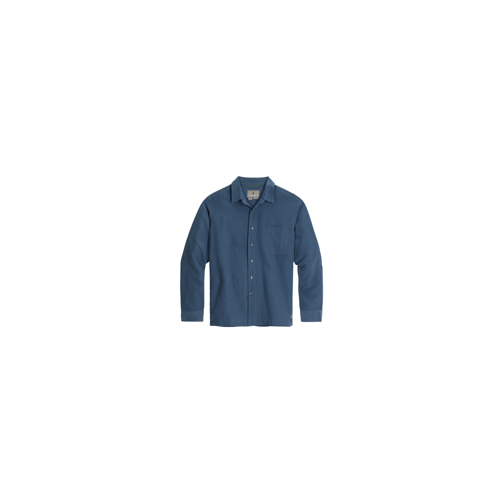 ROYAL ROBBINS Men's Desert Pucker Dry Long Sleeve - Collins Blue