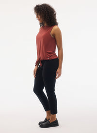 FIG Mayfair Sleeveless Top - Dark Chili