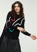 W's Curly Whirly Sweater -Black