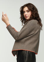 W's Neru Collar Sweater- Oat