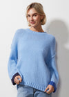 Zaket & Plover -ZP6321U-Cozy Sweater - Sky