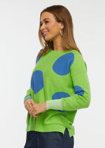 W's Spot Sweater - Lime