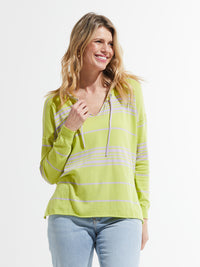 Zaket & Plover - ZP7410U - Beach Bum Sweater - Lime