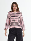 Zaket & Plover - ZP7417U - Crop Cardi - Pink