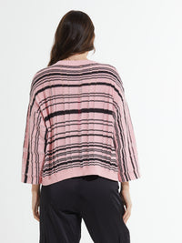 Zaket & Plover - ZP7417U - Crop Cardi - Pink