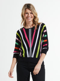 Zaket & Plover - ZP7454U - Breeze + Brights Sweater - Black