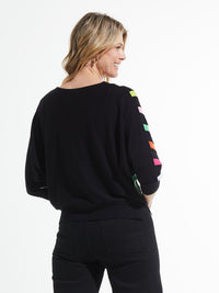 Zaket & Plover - ZP7454U - Breeze + Brights Sweater - Black