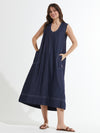 Zaket & Plover - ZP7462U - Denim Maxi Dress - Denim