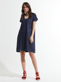 Zaket & Plover - ZP7464U - Denim Dress - Denim