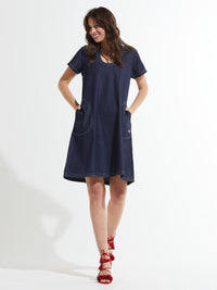 Zaket & Plover - ZP7464U - Denim Dress - Denim