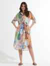 Zaket & Plover - ZP7469U - Shirt Dress - Water Garden