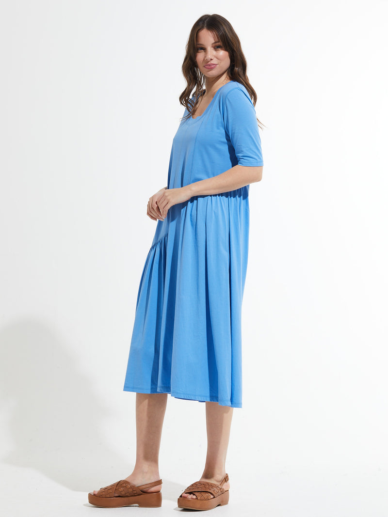 Zaket & Plover - ZP7475U- Maxi Dress - Blue