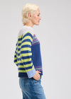 Zaket & Plover ZP7501U Fairisle Sweater - Denim Mix